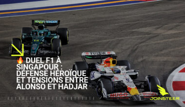 Défense héroïque et tensions entre Alonso et Hadjar