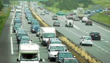 La circulation est très difficile sur la rocade de Rennes : plus de 20 km de bouchons en cumulé ce lundi