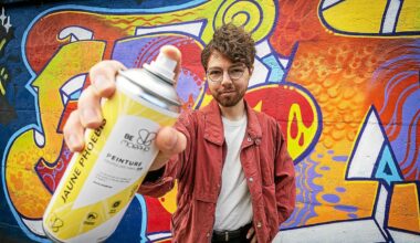 « C’est une première » : à 26 ans, ce Rennais crée une bombe de peinture sans gaz ni solvant