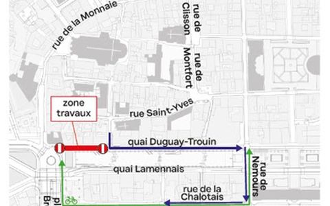 Démolition du Parking Vilaine : cette rue du centre-ville va être fermée à la circulation jusqu’à fin novembre