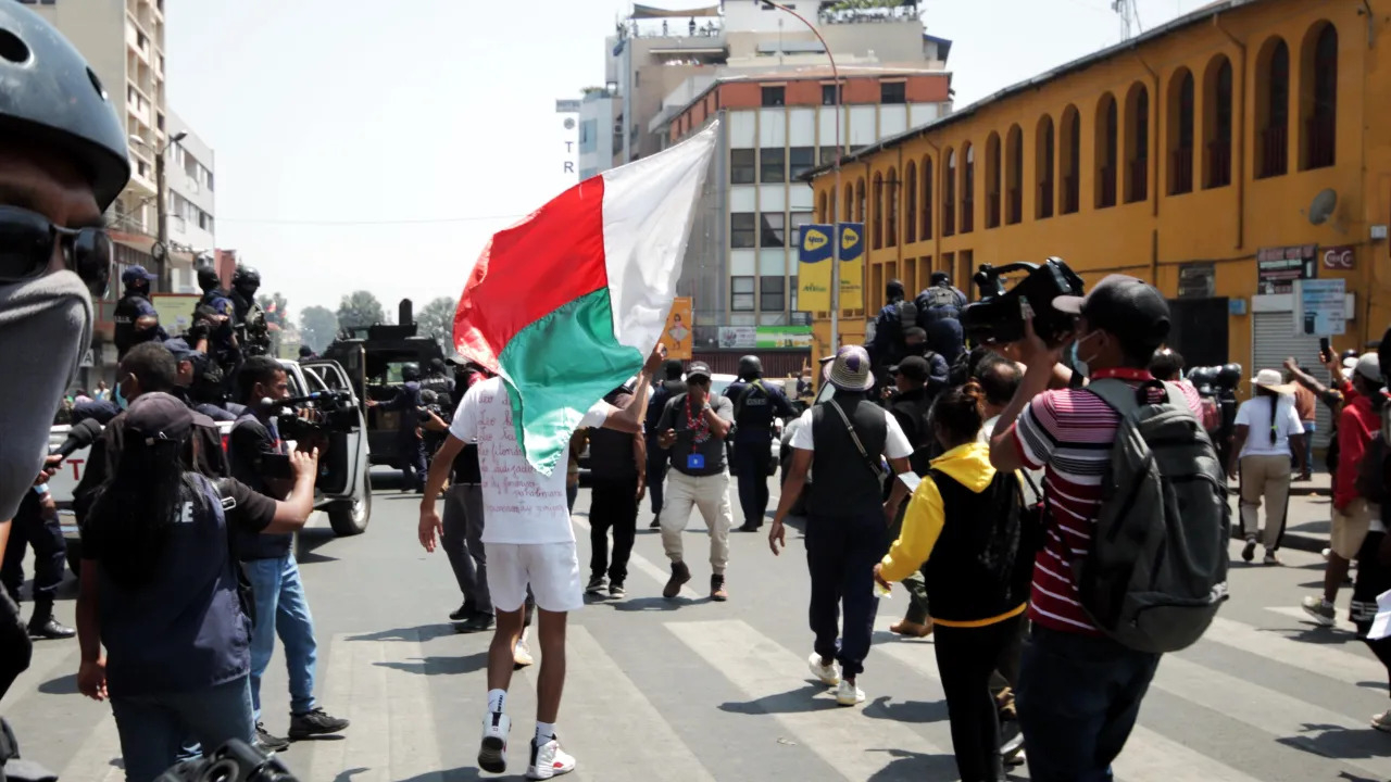 la diaspora malgache manifeste à Lyon