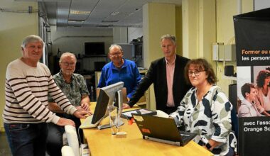 « On a déjà eu quelqu’un de 95 ans » : à Lannion, Orange Solidarité motivée par l’inclusion numérique