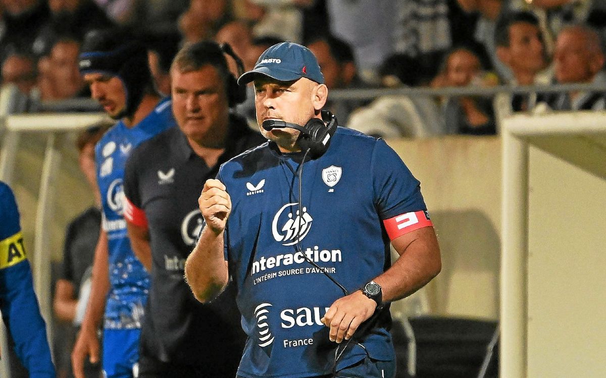 « Il ne faut pas que le maillot soit trop large pour certains » : Jean-Noël Spitzer analyse le début de saison du RC Vannes en Pro D2