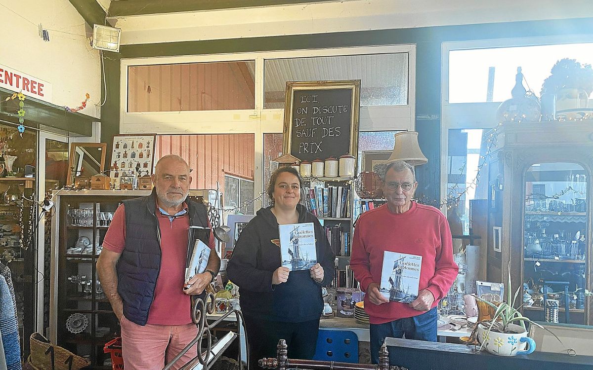 L’ouvrage « Goélettes bretonnes » disponible à La Récuperie à Lézardrieux
