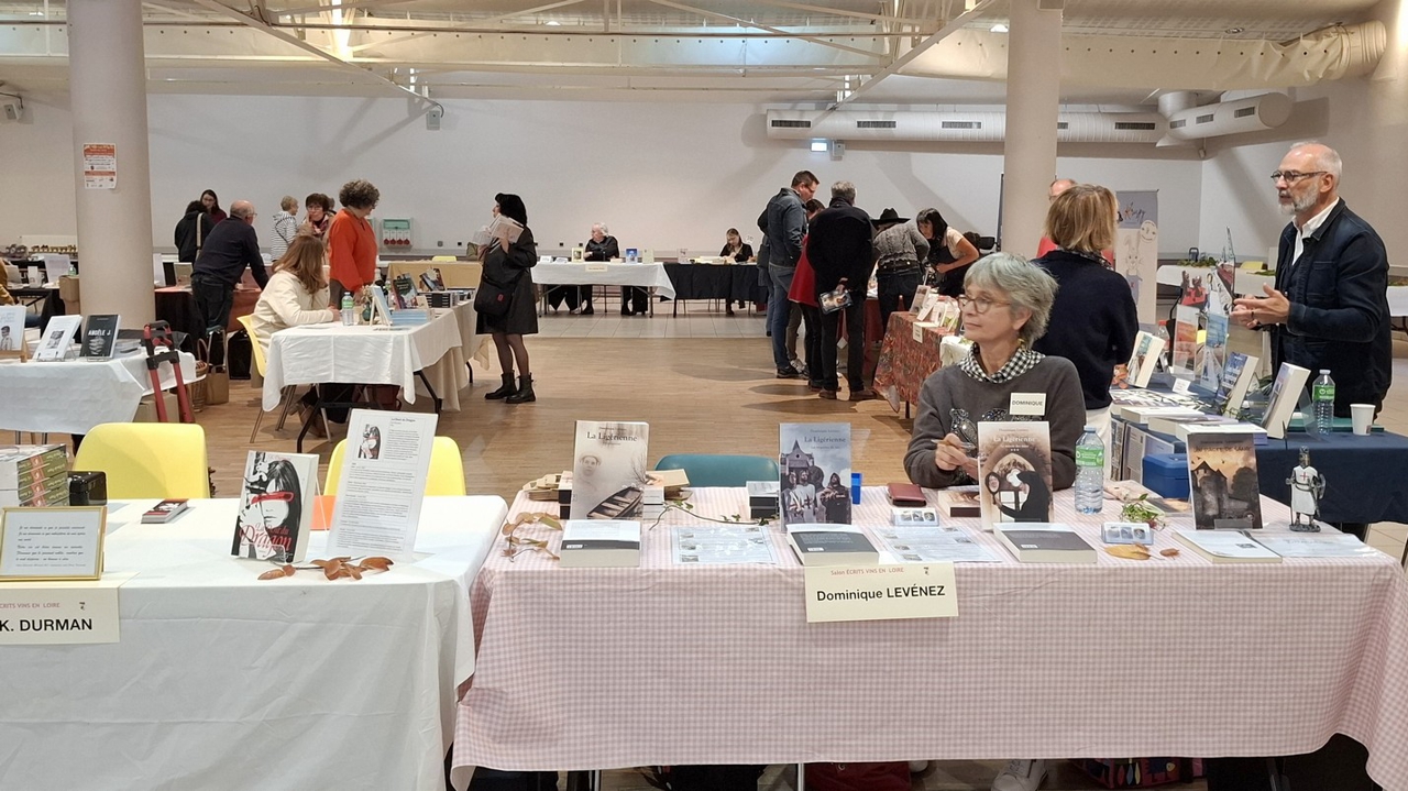 la première édition du salon du livre de Montlouis-sur-Loire en appelle une deuxième