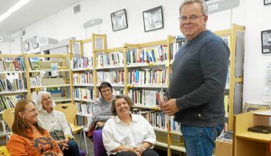 Fabien Lecuyer a donné une conférence sur l’histoire du gallo à la médiathèque de Plémet