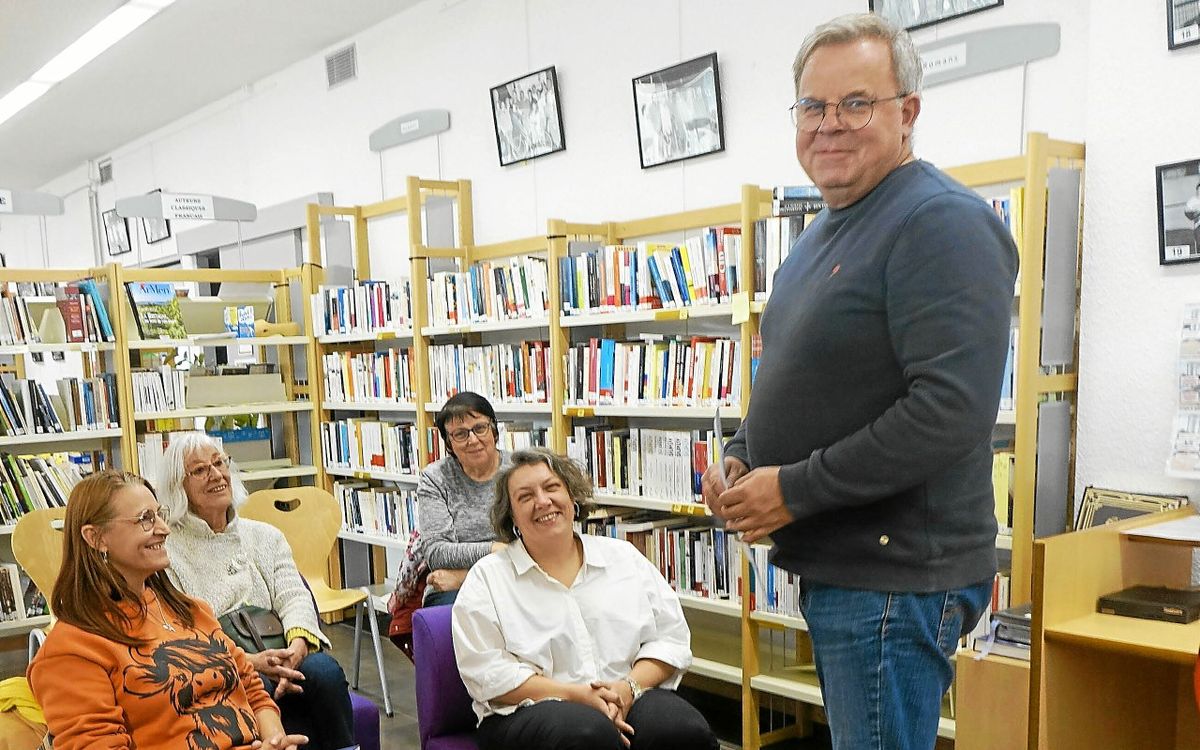 Fabien Lecuyer a donné une conférence sur l’histoire du gallo à la médiathèque de Plémet