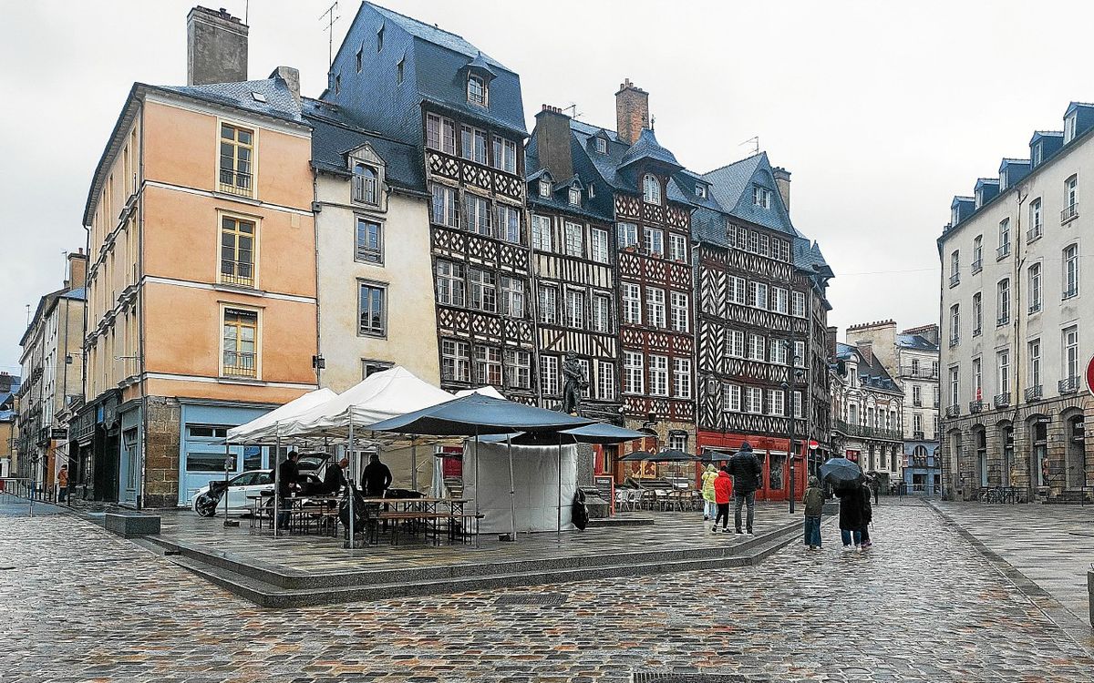 « C’est le jour et la nuit » : à Rennes la place du Champ-Jacquet a fait peau neuve