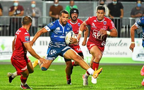 Alexandre Borie contre Grenoble (saison 2021-2022).