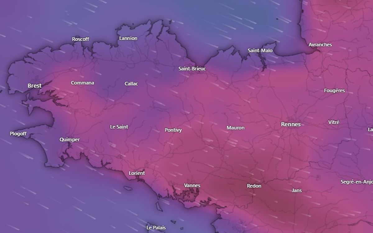 Dépression Benjamin : voici où le vent va souffler le plus fort en Ille-et-Vilaine
