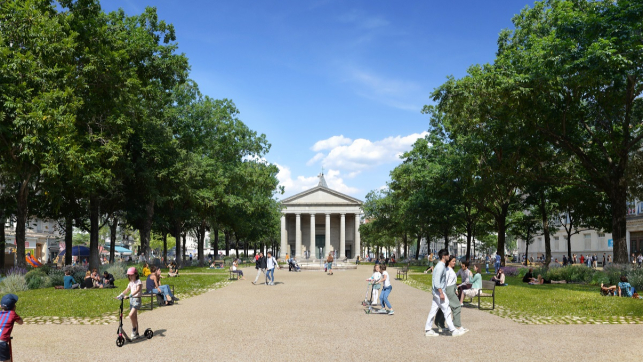 Cette place emblématique du 6e arrondissement de Lyon va faire peau neuve