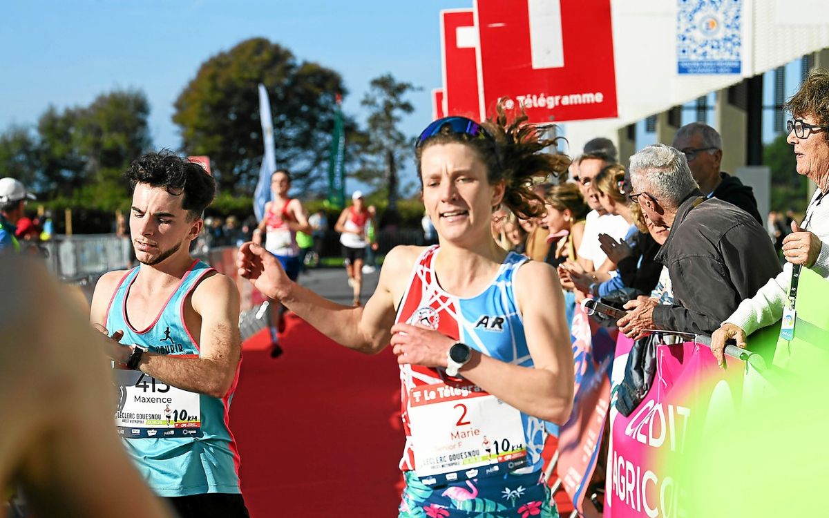 Marie Bouchard établit un nouveau record de Bretagne sur le 10 km de Rennes