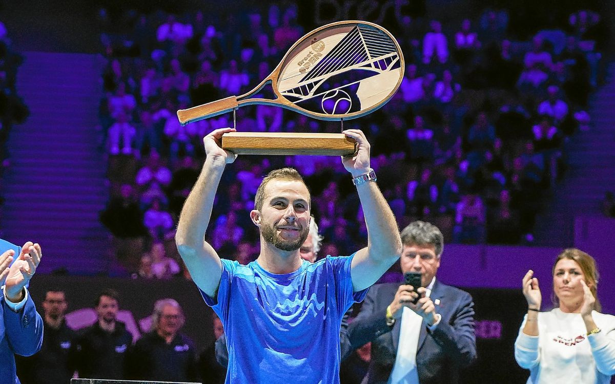 Brest Open Groupe Vert : Hugo Gaston, la cerise sur le gâteau pour le Toulousain qui aime la Bretagne