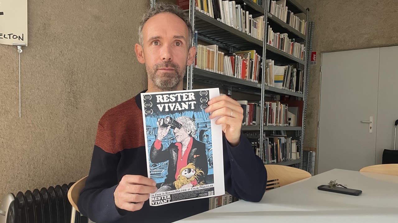 Colin Péguillan, réalisateur du film « Rester vivant ».