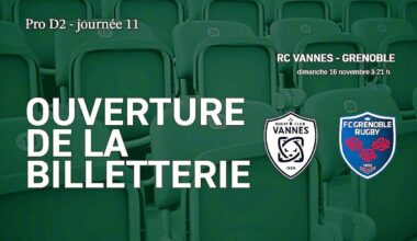 Ouverture de la billetterie, prix des places, bus pour les abonnés… Ce qu’il faut savoir sur le choc RC Vannes - Grenoble au Roazhon Park