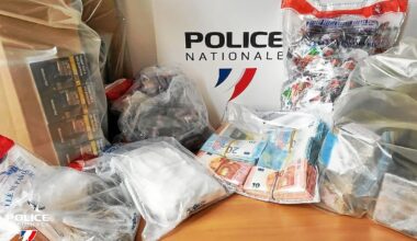 Kétamine, cocaïne, héroïne, cannabis et argent liquide : à Rennes, ce contrôle routier se termine en une énorme saisie de stupéfiants