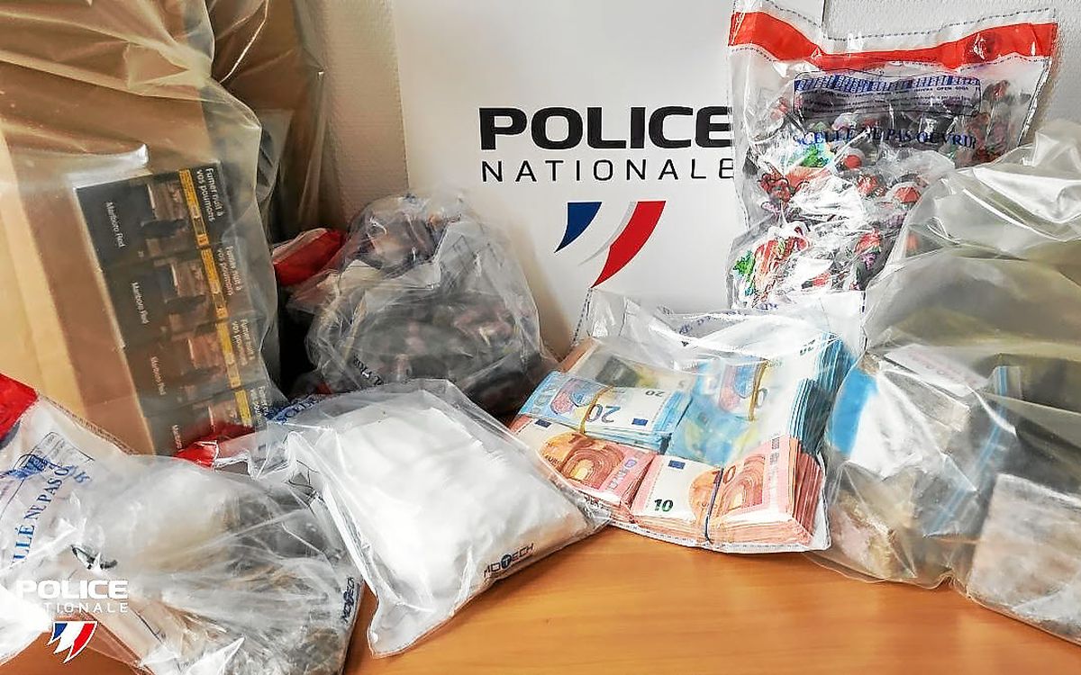 Kétamine, cocaïne, héroïne, cannabis et argent liquide : à Rennes, ce contrôle routier se termine en une énorme saisie de stupéfiants