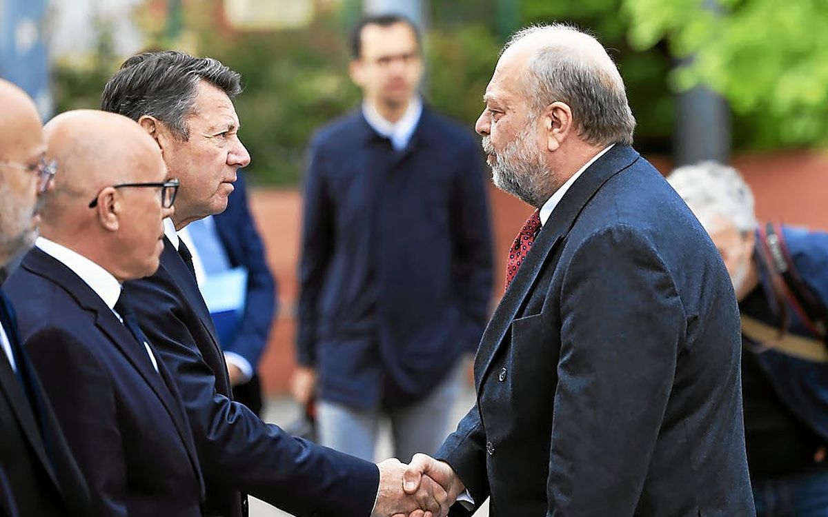 « Espèce d’intermittent du spectacle » : quand une altercation éclate en plein restaurant entre Christian Estrosi et Eric Dupond-Moretti