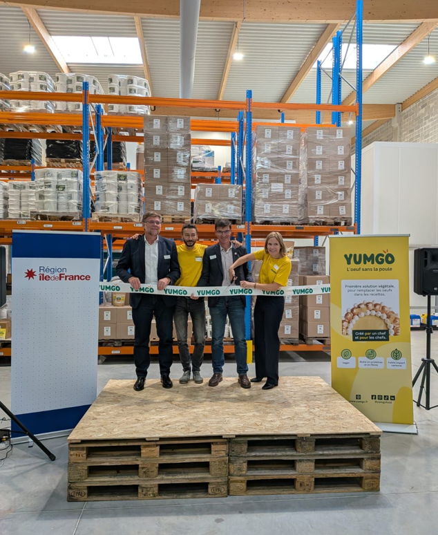 Yumgo a inauguré son usine en Île-de-France, une étape clé qui confirme son leadership dans l'accès aux solutions végétales pour les acteurs de la restauration et de l'agroalimentaire - Bpifrance
