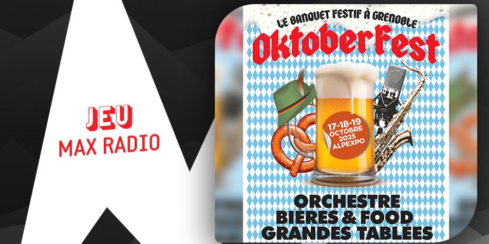 Gagnez vos entrées pour l’Oktoberfest à Grenoble