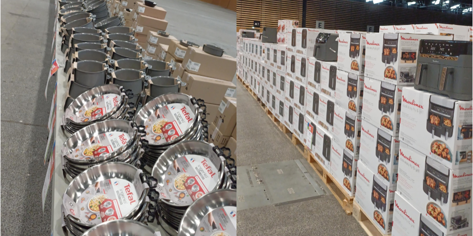 Aspirateurs, poêles, casseroles : une grande braderie organisée à Saint-Étienne