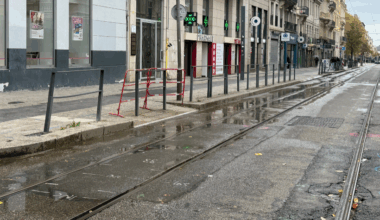 Saint-Étienne : à cause d'une fuite d'eau, la circulation du tramway fortement perturbée