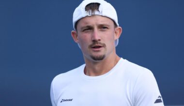 Ugo Blanchet battu par James Duckworth dès son entrée en lice à Almaty - L'Équipe