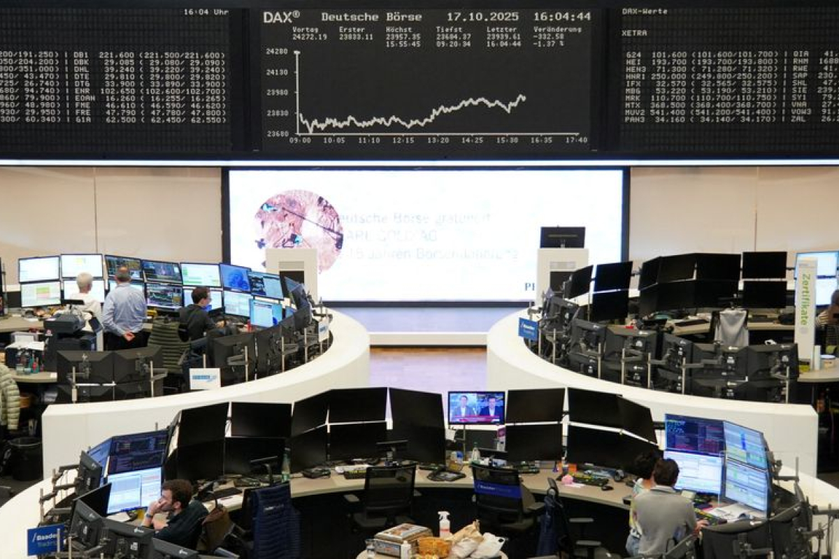 L'Europe finit dans le rouge, les banques américaines pèsent - 17/10/2025 à 18:15