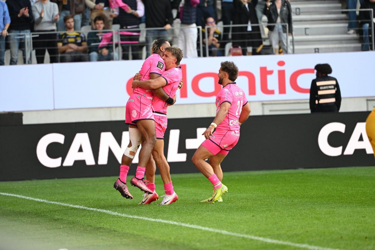 Le Stade Français s'impose à la sirène et rejoint Pau en tête du Top 14, Lyon et le Racing l'emportent à domicile, Castres passe de justesse à Sapiac - L'Équipe