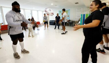À Toulon, la Semaine du sport à l’hôpital fait vibrer les enfants avec les joueurs du RCT