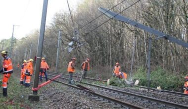 le trafic des trains H, J et du Rer C interrompus