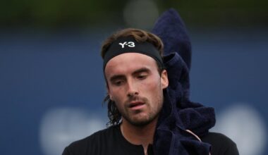 Déjà absent à Vienne, Stefanos Tsitsipas déclare forfait pour le Rolex Paris Masters
