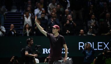 Jannik Sinner après sa qualification pour les demi-finales du Rolex Paris Masters : « Mon meilleur match de la semaine » - L'Équipe