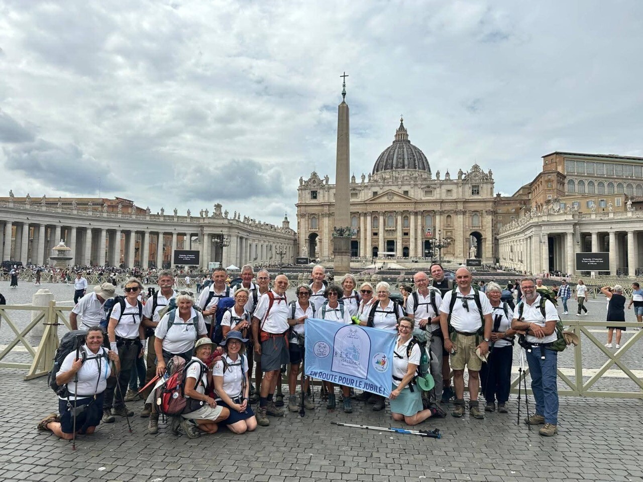 Loire-Atlantique. De Nantes à Rome, ces pèlerins ont fait un chemin de plus de 2 100 km