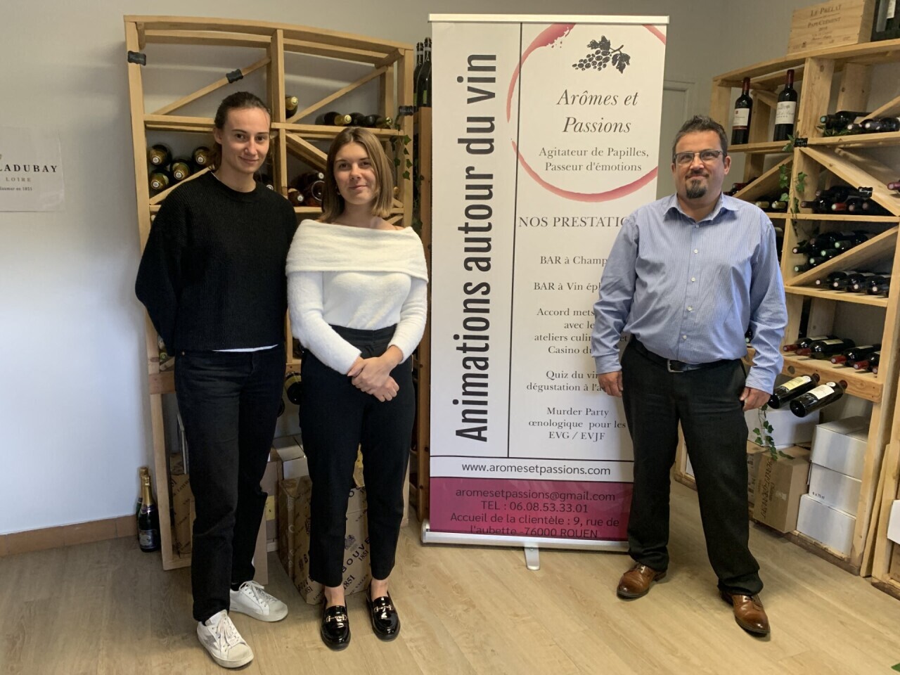 À Darnétal, Emmanuel transmet sa passion du vin dans sa nouvelle boutique