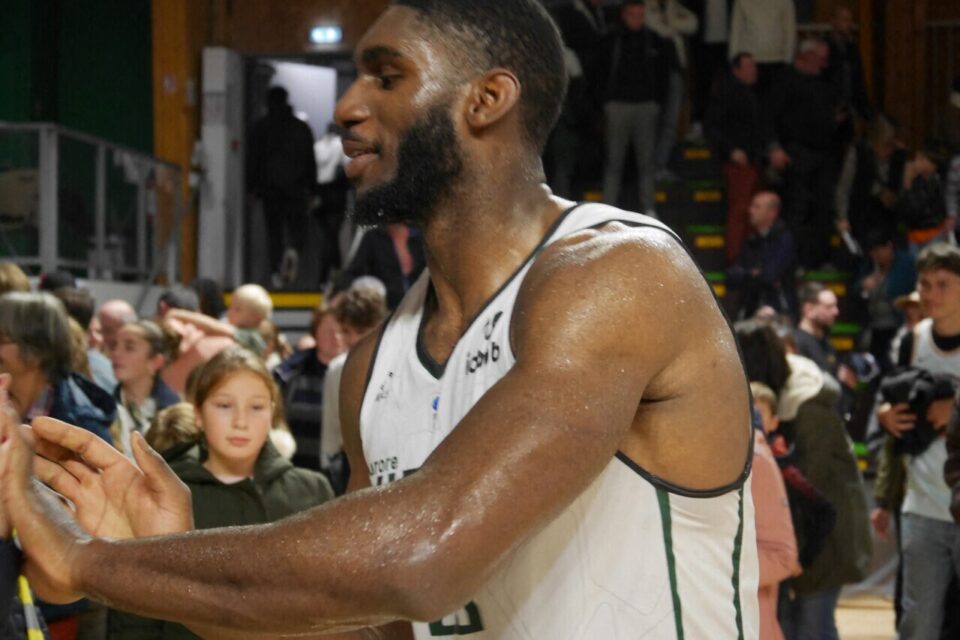 Okereke a encore fait un bon match