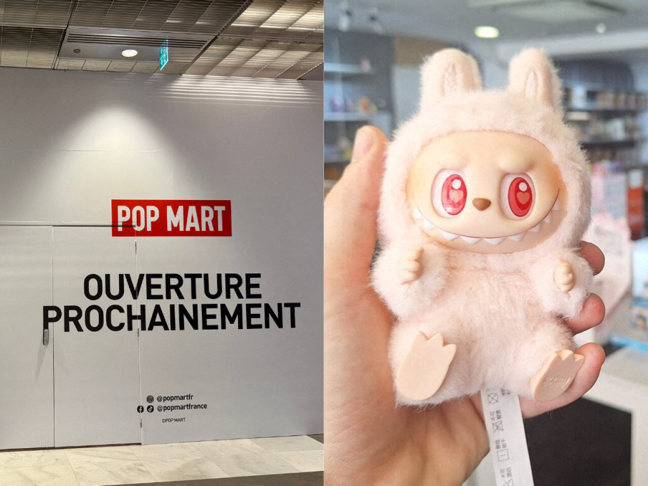 Lille. On connaît la date d'ouverture de Pop Mart, la célèbre boutique des Labubu et jouets à collectionner