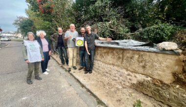 Près de Rouen, une association sauve un mur historique presque bicentenaire de 35 ans mètres de long
