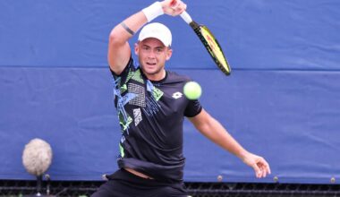 «Je quitte les courts en paix», le Français Enzo Couacaud met un terme à sa carrière