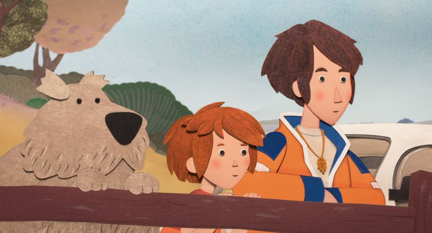 Visuel du film d'animation jeunesse "Le Secret des Mésanges" d'Antoine Lancieux