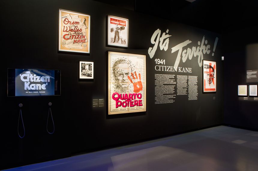 Photographie de l'exposition "My Name is Orson Welles"