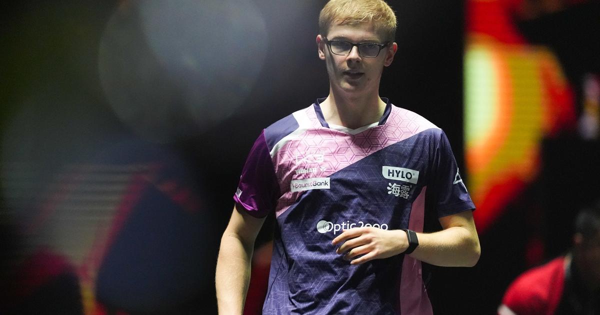 Félix Lebrun de retour dans le top 5 mondial après sa finale au Grand Smash de Pékin