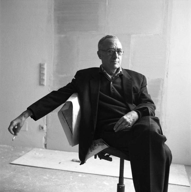 Gerhard Richter, artiste peintre allemand, en 1999.