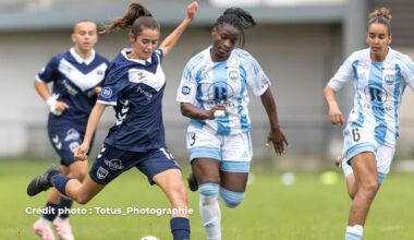 D3F : les Girondines de Bordeaux s’inclinent face à Longvic et se rapprochent de la zone rouge