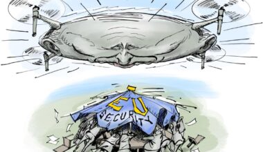 Face aux incursions russes, les Européens sur le qui-vive - Courrier international