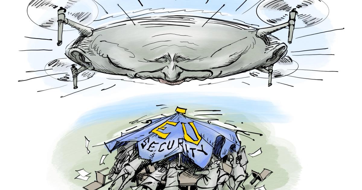 Face aux incursions russes, les Européens sur le qui-vive - Courrier international