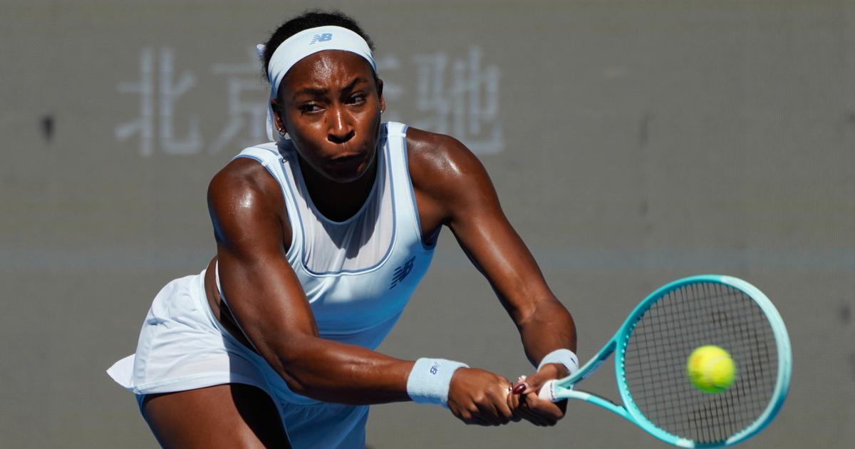 Coco Gauff se qualifie facilement en demi-finale à Pékin