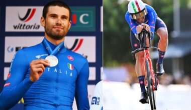 Cyclisme. Championnats d'Europe - Filippo Ganna : «C'est sûr que le vent ne m'a pas aidé»
