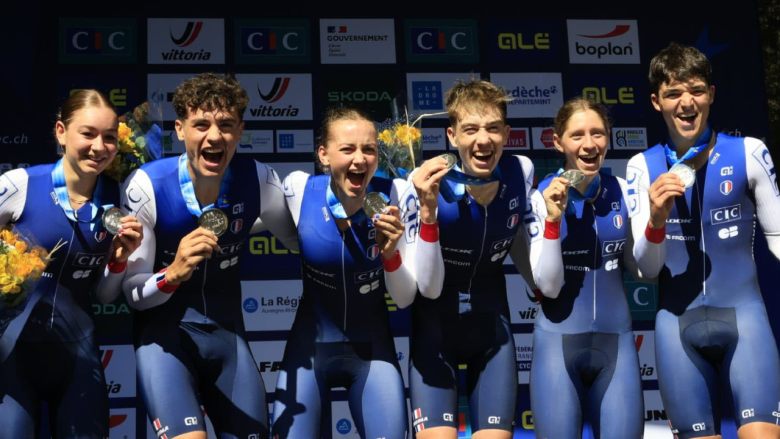 Cyclisme. Championnats d'Europe - Première médaille française... sur le relais mixte Juniors