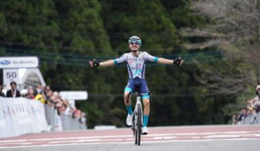 Cyclisme. Japan Cup - Lenny Martinez s'offre un quatrième et dernier succès en solitaire